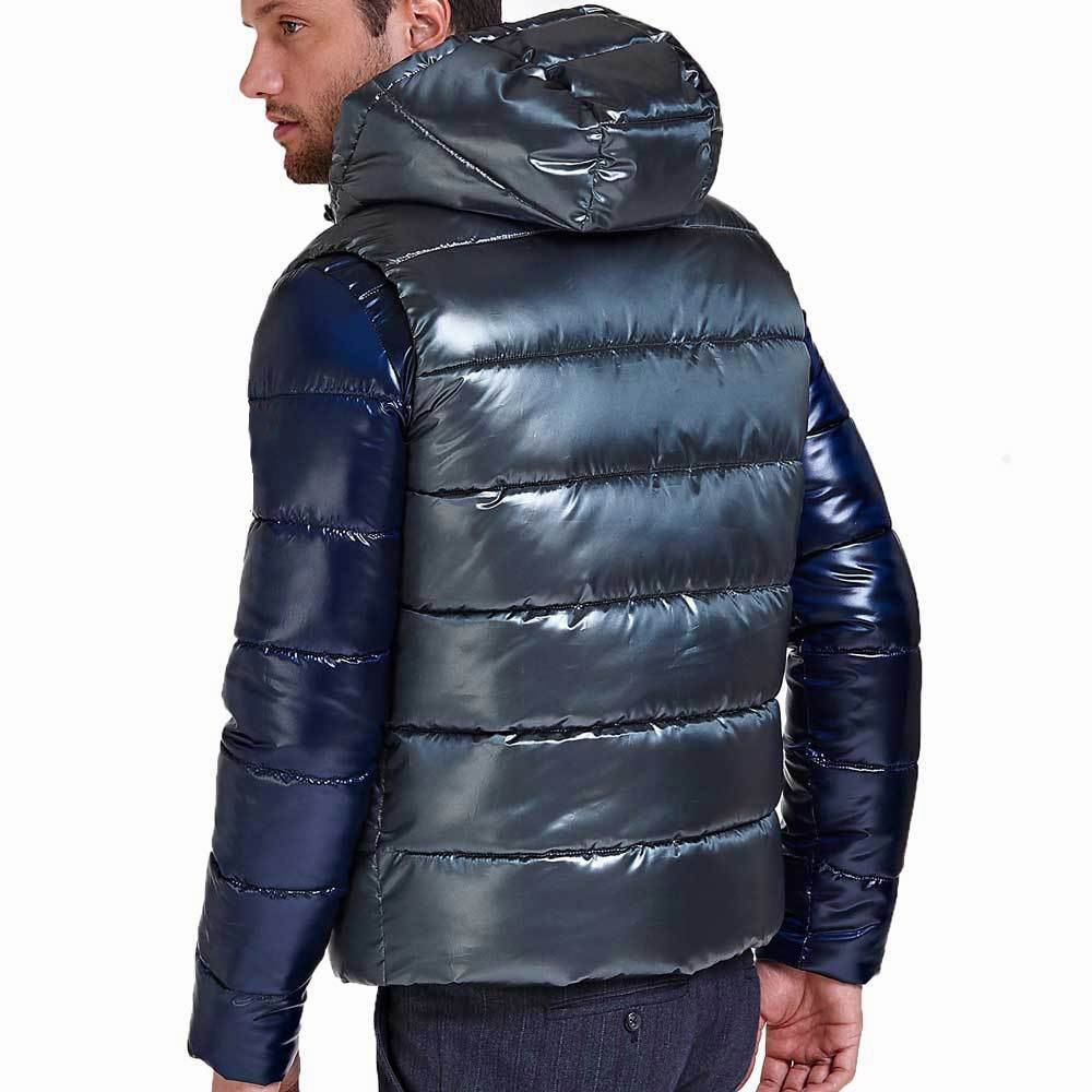 Hestic Sports Wear Wholesale Custom Winter Puffer Jacket Men Women Sherpa Lining Design Hooded Mens Puffer Jackets